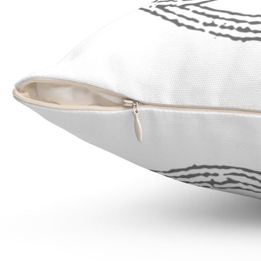 Spun Polyester Square Pillow