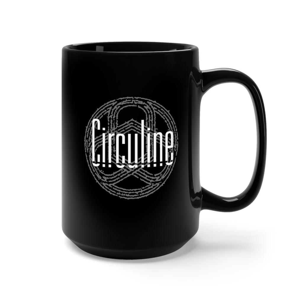 Circuline Classic Logo Black Mug 15oz
