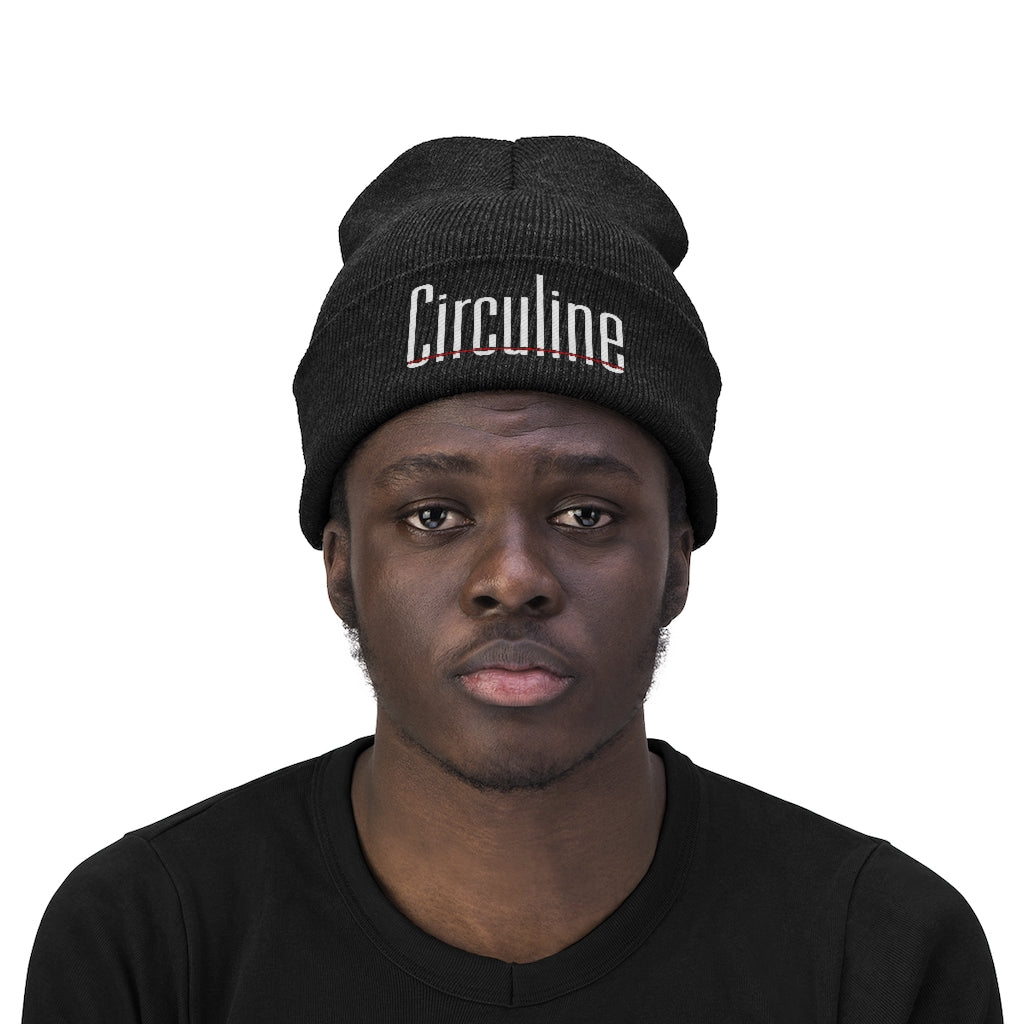 Circuline Knit Beanie