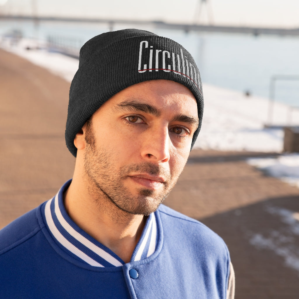 Circuline Knit Beanie