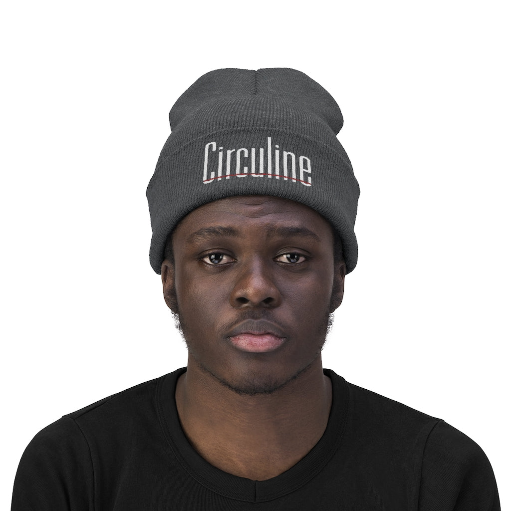 Circuline Knit Beanie
