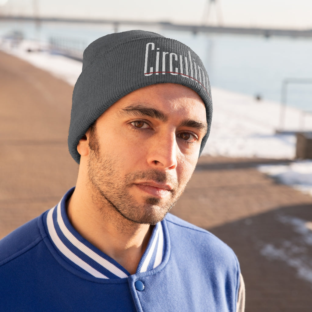 Circuline Knit Beanie