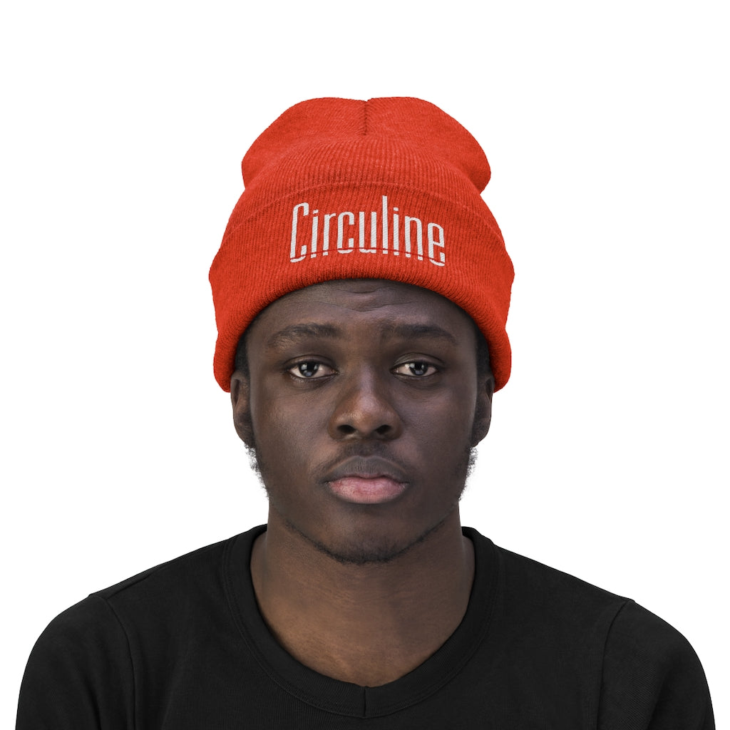 Circuline Knit Beanie