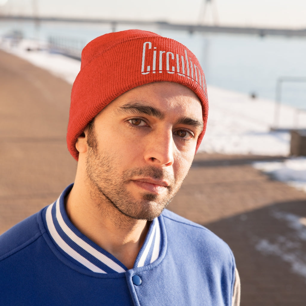 Circuline Knit Beanie