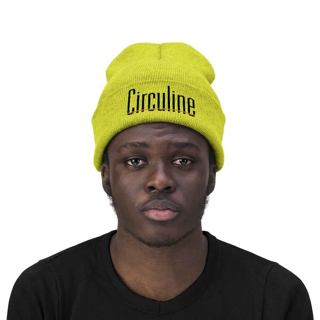 Circuline Knit Beanie