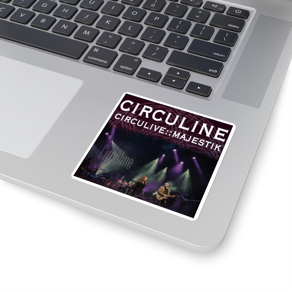 Circuline Circulive::Majestik Cover Art Square Sticker