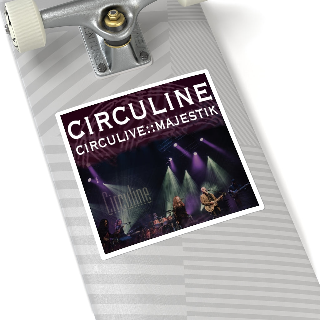 Circuline Circulive::Majestik Cover Art Square Sticker
