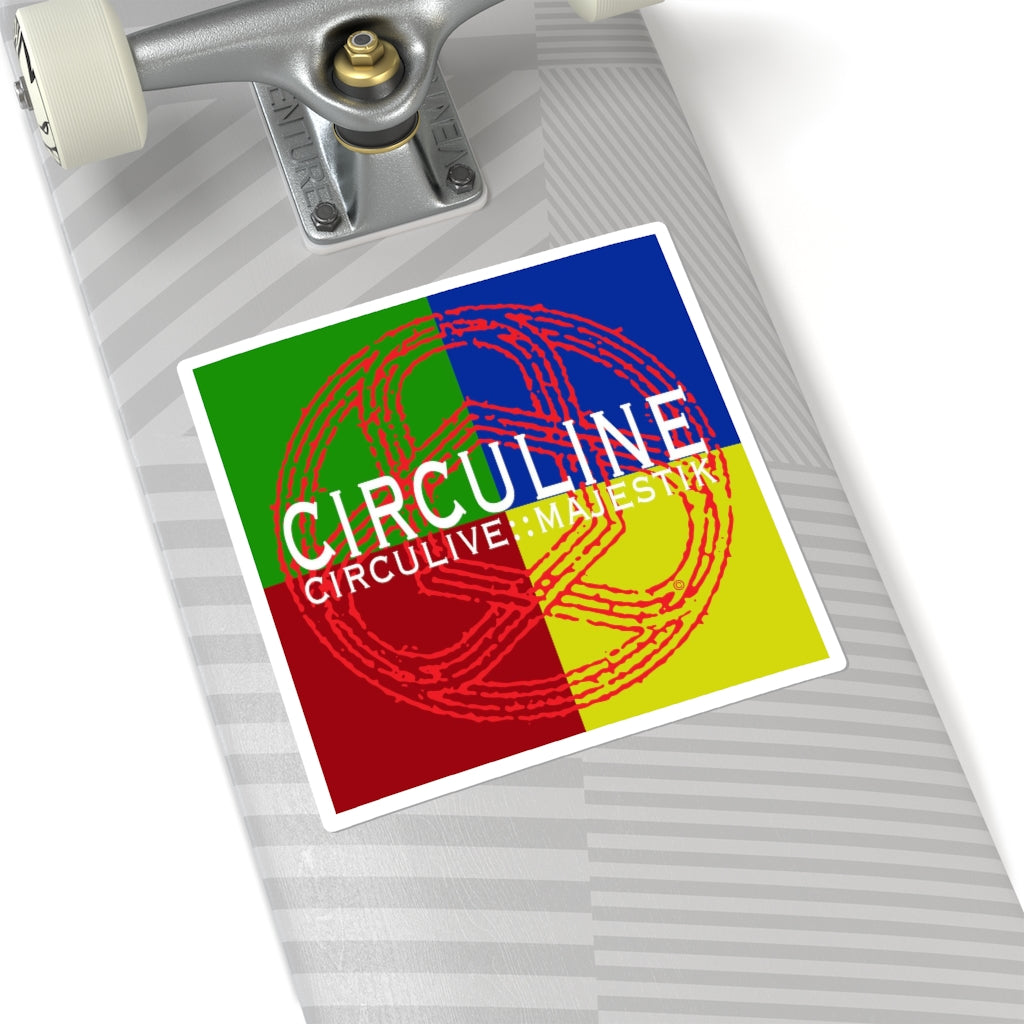 Circulive::Majestic Square Sticker