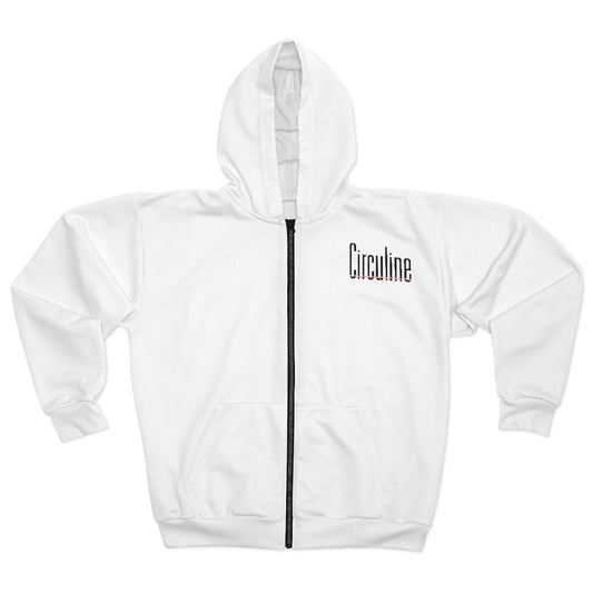 Circuline AOP Unisex Zip Hoodie