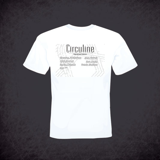Circuline T-Shirt White (MEN) - COUNTERPOINT