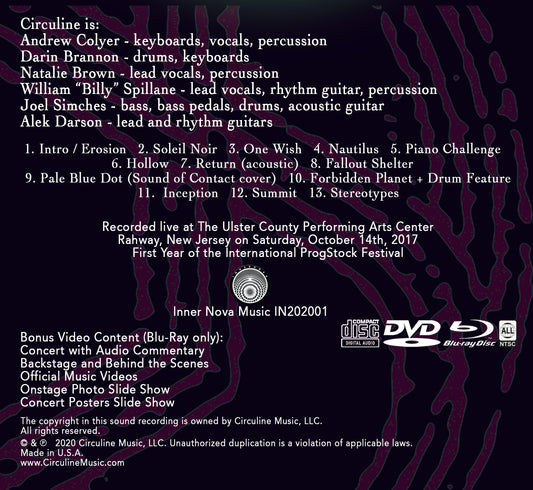 CircuLive::NewView Blu-Ray | DVD | CD