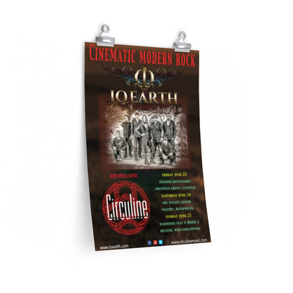 IOEarth - Circuline UK Tour Poster Special Edition Poster