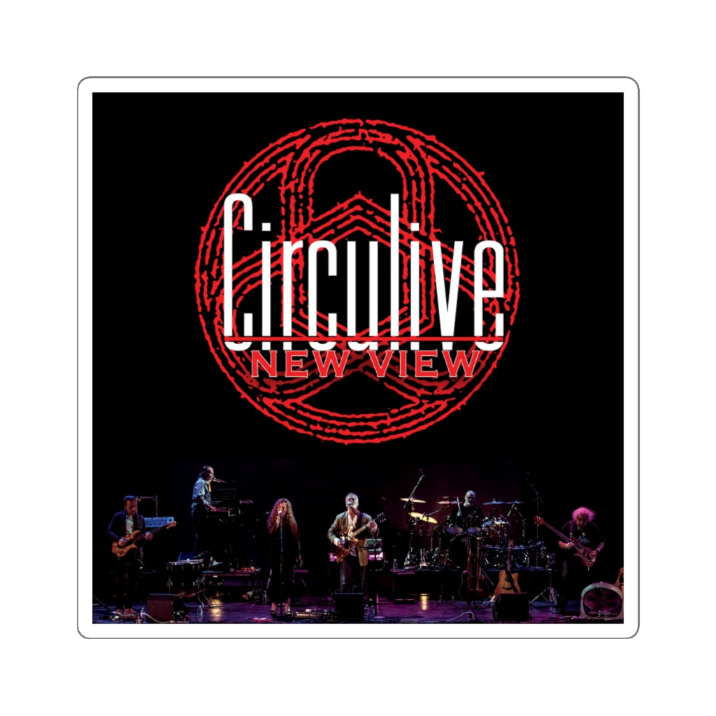 CircuLive::NewView Square Sticker