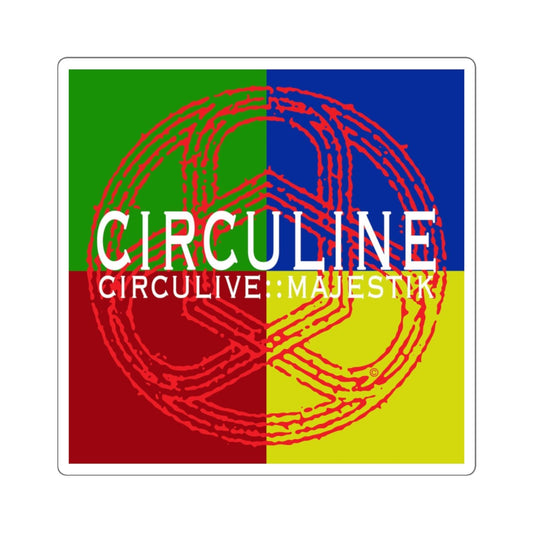 Circulive::Majestic Square Sticker