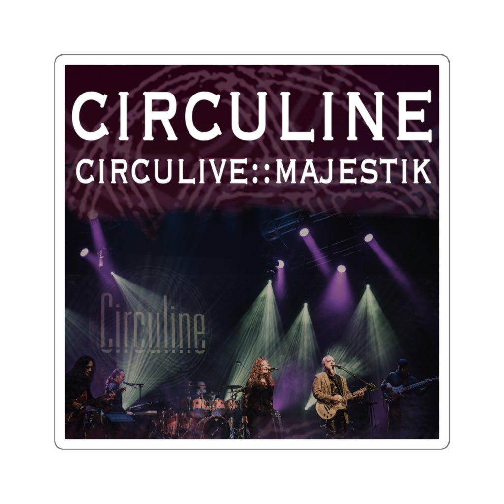 Circuline Circulive::Majestik Cover Art Square Sticker