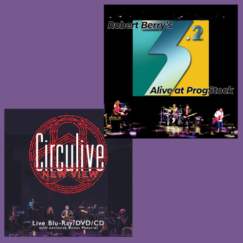 Alive at ProgStock // CircuLive::New View CD/DVD Bundles (Special BOGO!)